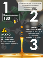 Масло для автомобильного кондиционера PAG-46 (250мл)