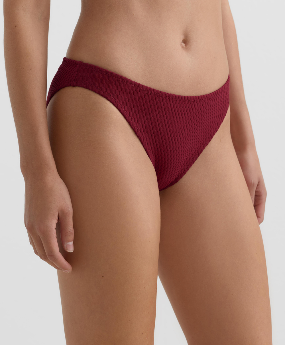 OYSHO Классические трусики-бикини, сливовый