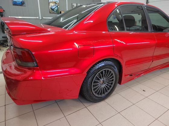 Пленка PET перламутровая красная глянцевая Metallic Red Carbins