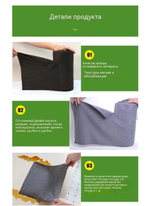 Многоразовые салфетки из микрофибры