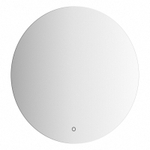 Зеркало Evoform с LED-подсветкой 15 W Ø60 см Сенсорный выключатель Нейтральный белый свет