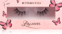 Lilly Lashes Butterfl'eyes Faux Mink Half Lash - накладные ресницы, 1 para