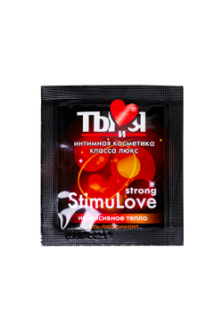 Гель-лубрикант StimuLove strong, стимулирующий, 4 г, 20 шт. в упаковке