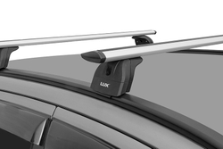 Багажник Lux БК 2 с дугами 1,3 м крыло для Kia Sportage IV 2016-2021 с низким рейлингом