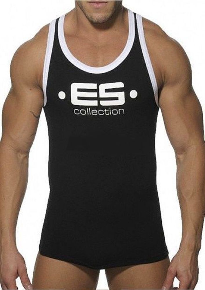 Мужская майка черная ES COLLECTION TANK TOP BLACK