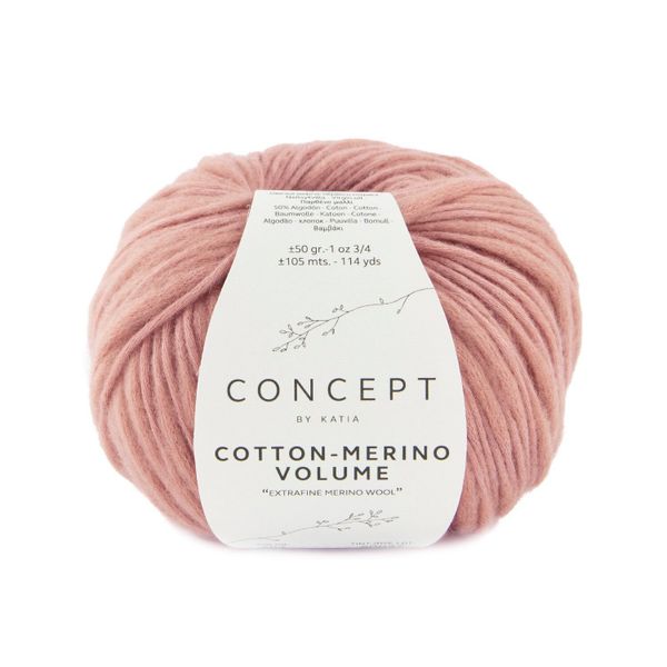Cotton Merino Volume (50% хлопок, 50% меринос) 100м/50 гр