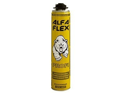 Пена пистолетная  Alfa Flex Profi 65 всесезонная до 65 л