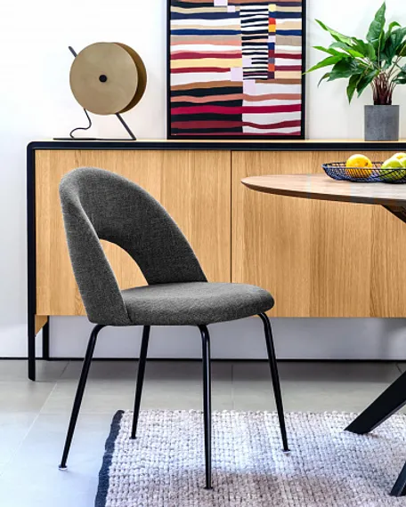 Стул Mahalia светло-серый