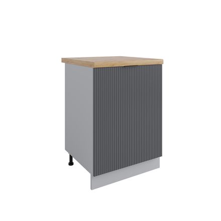 Кухня Модуль С 601 Фенис 3Д Графит