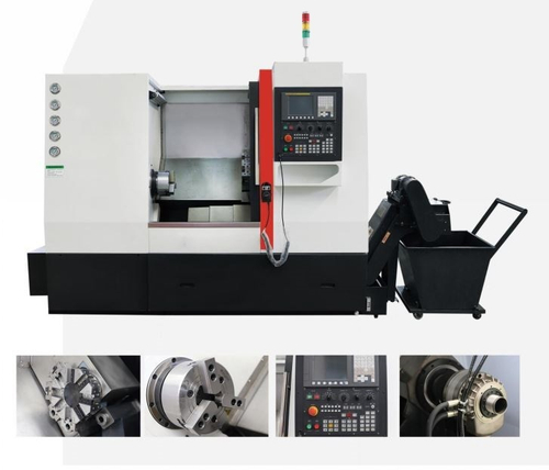 Токарный станок с ЧПУ с наклонной станиной ТСК550/СК40-750/1000