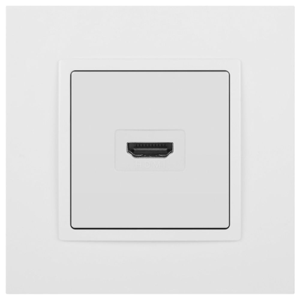 Розетка ЭРА Elegance 14-3114-01М HDMI белый матовый