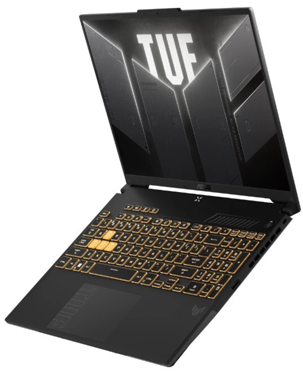 Ноутбук  ASUS TUF F16 FX607VU-RL061 16 ", Core i5, 16 Гб RAM, 512 Гб SSD, GeForce RTX 4050, Серый
