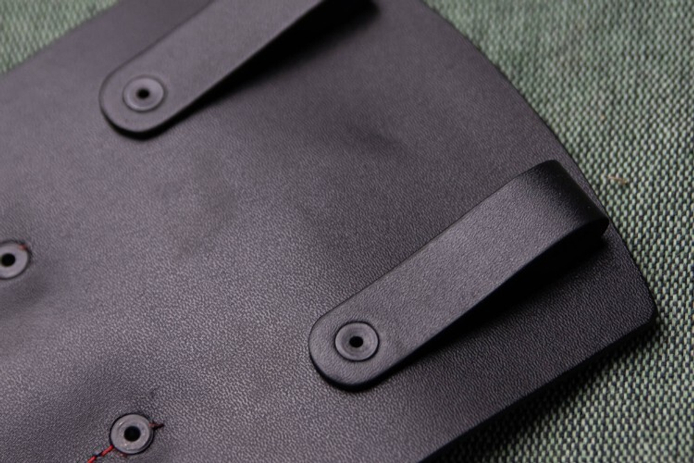 Чехол кожаный малый для трех метательных ножей