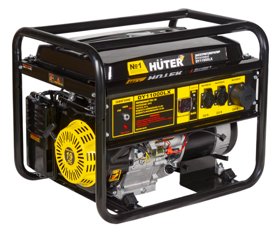 Бензиновый генератор HUTER DY11000LX