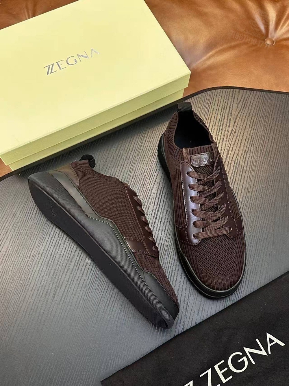 Кеды Zegna