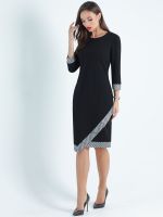 Платье Элегантное решение, блэк DStrend (Акция)