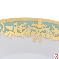 Пиала Falkenporzellan Natalia seladon gold 13 см