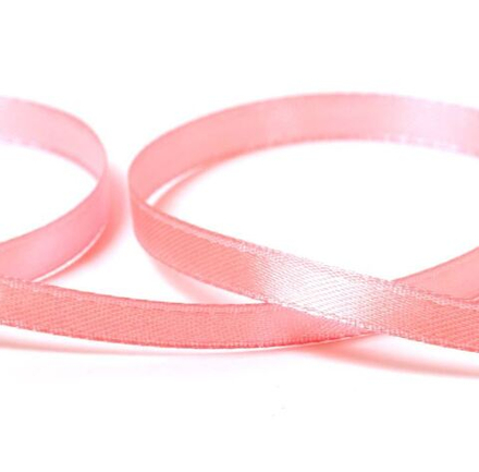 Лента атласная 6 мм ( 1/4 ") ,№005 розовый