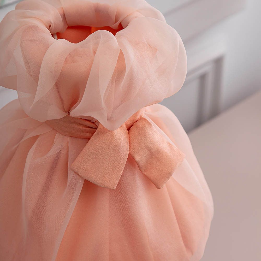 Настольная лампа Весёлые Купидоны Сильвер Мадлен Пудровый