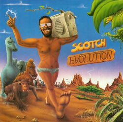 LP: Scotch — «Evolution» (1986/2021) [Green  Vinyl]