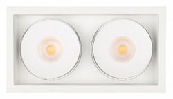 Встраиваемый светильник Arlight CL-SIMPLE-S148x80-2x9W Day4000 (WH, 45 deg) 028150