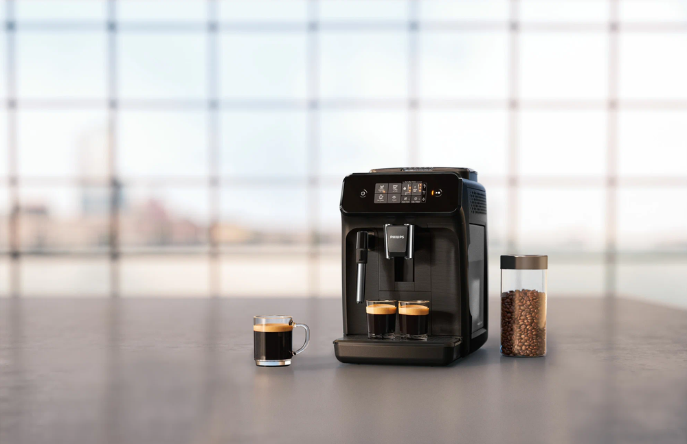 Кофемашина Philips EP1220/EP1222/EP1223/EP1224 Series 1200, черный матовый