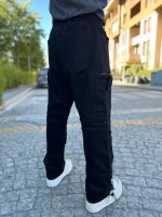 Брюки мужские джоггеры спортивные штаны карго на резинке