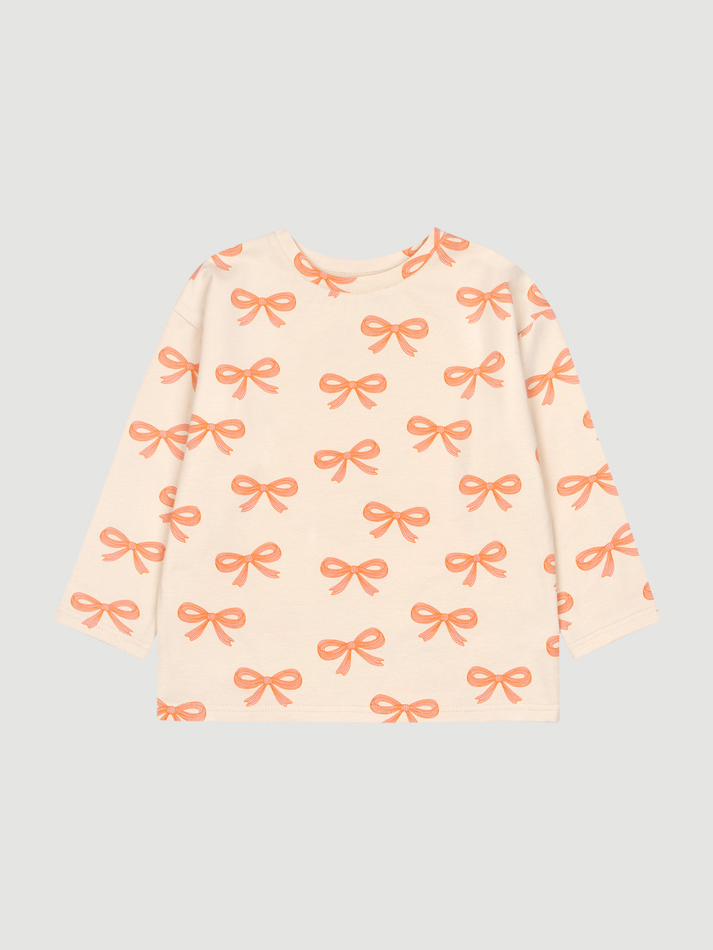 Лонгслив оверсайз Mjölk Бантики