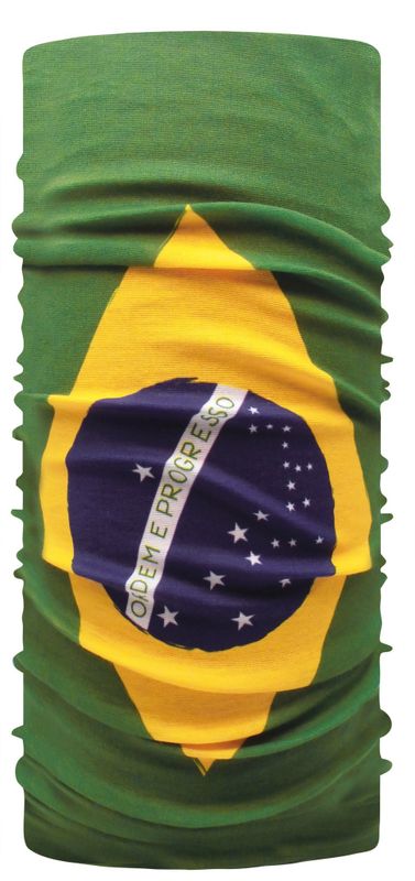 Многофункциональная бандана-труба Buff Flags Brazil Фото 1