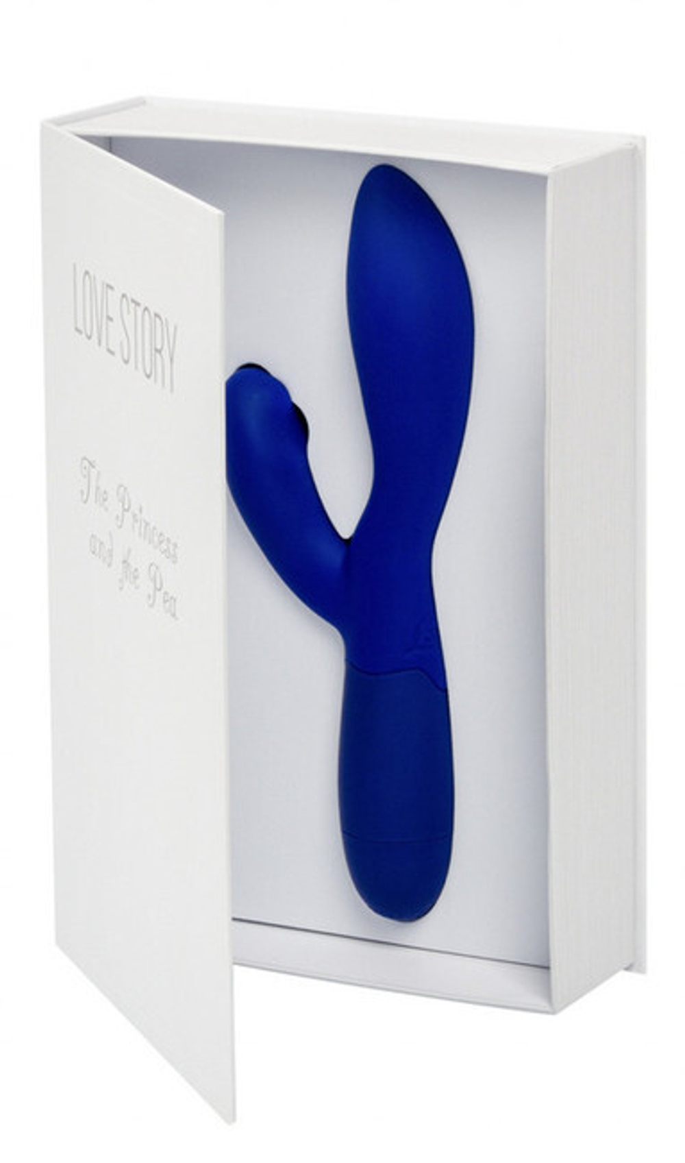 Вибратор The Princess And The Pea Blueberry Dreams (20,5 см, синий) (Цвет: синий)