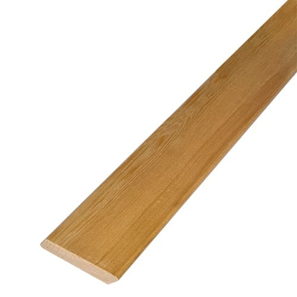 Скошенный планкен из лиственницы 20x90x2000 мм сорт С фото 1