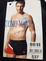 Плавки  UOMO MARE 537, артикул  537, цвет nero/red