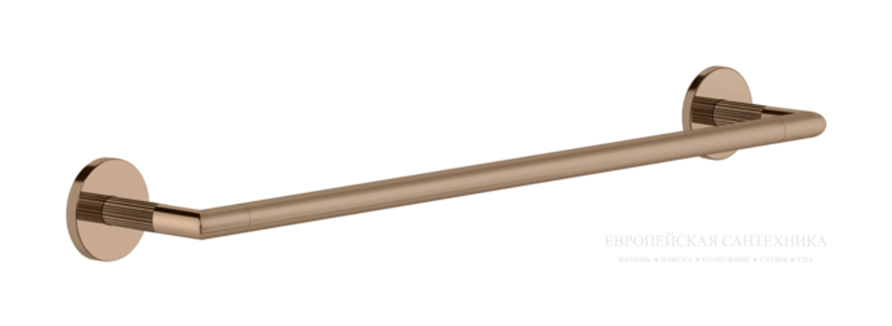 Полотенцедержатель Gessi Ingranaggio, настенный, L450 мм, цвет Copper PVD