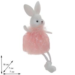 GAEM Фигурка декоративная "Зайка", L7 W7 H16 см, 3в.