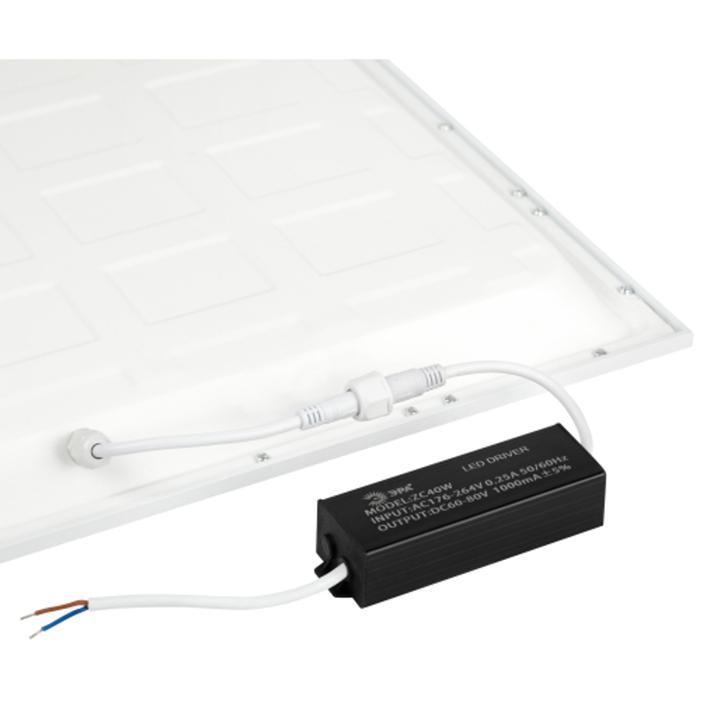 Светильник светодиодный ЭРА SPO-13-40-4K-IP54 40Вт 4000K 595х595 IP54 Ra90 с драйвером