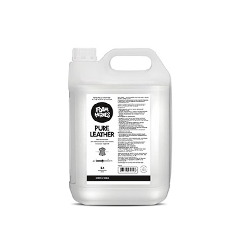 Foam Heroes Pure Leather деликатный очиститель кожи, 5л