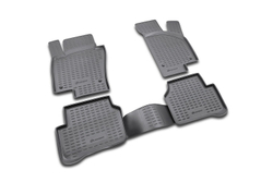 Коврики Standard, в салон VW Passat CC 02/2009- , 4 шт. (полиуретан, чёрные) Element.NLC.51.25.210