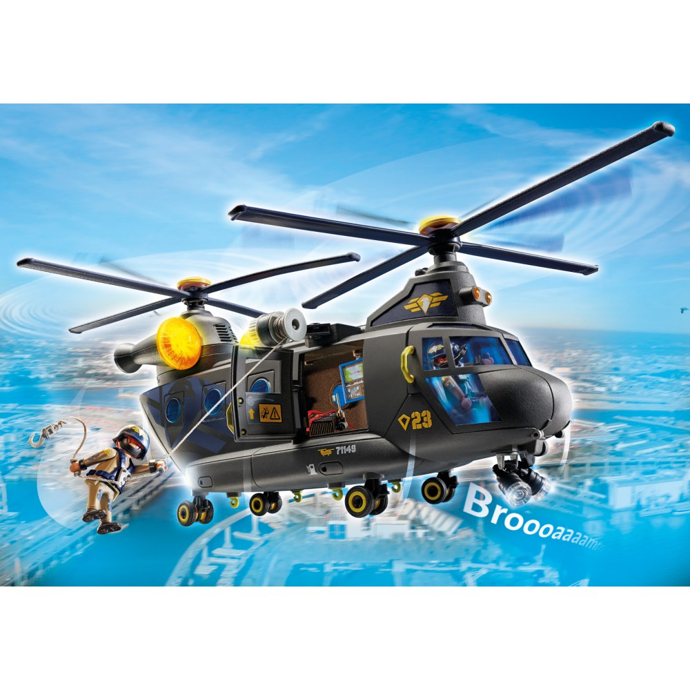 Playmobil - City Action Спасательный вертолет специального отряда 71149