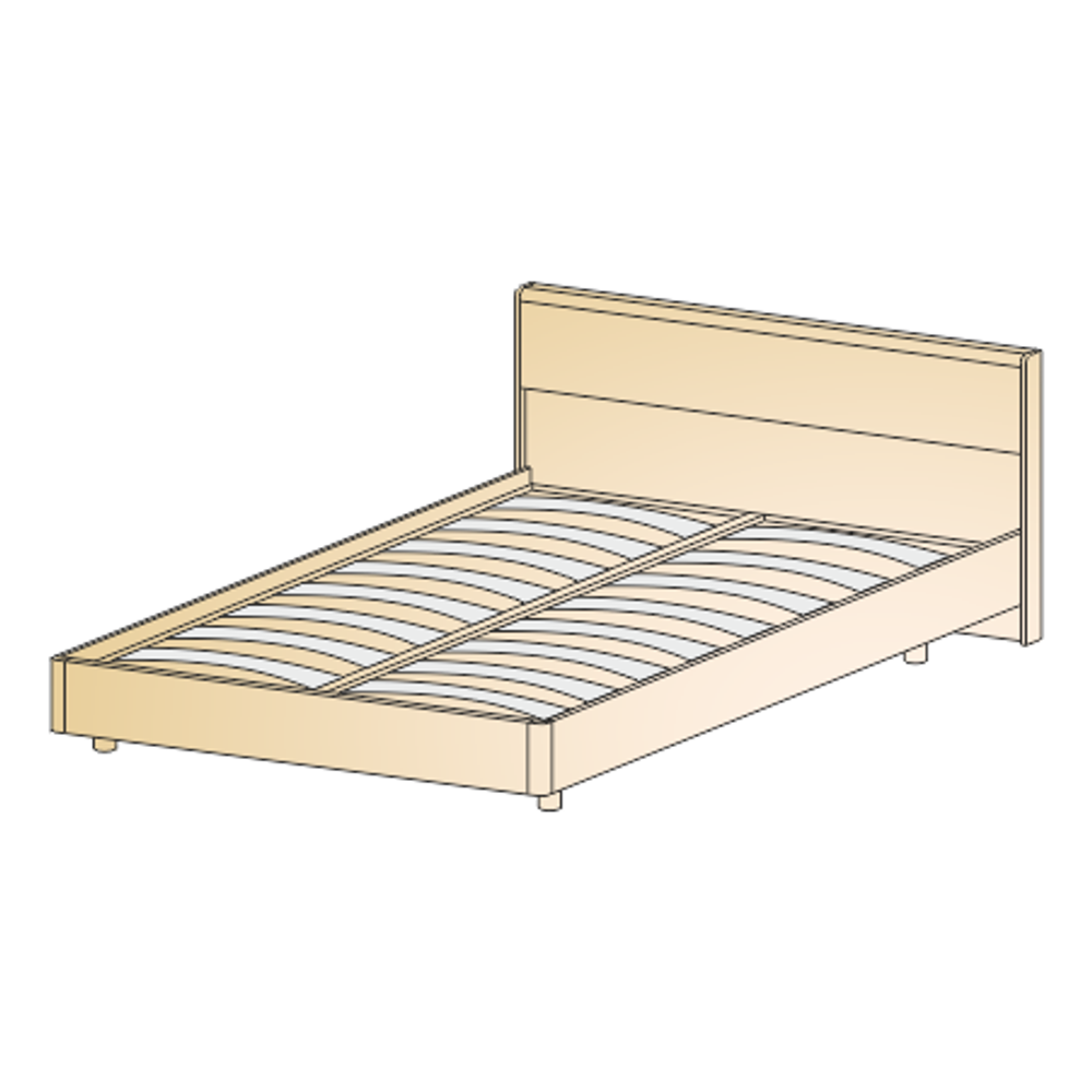 КР-5002 кровать (1,4*2,0)