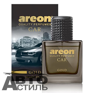 Ароматизатор спрей AREON 50мл PERFUME GLASS GOLD(Голд)MCP04