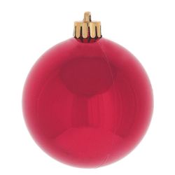 GAEM Набор из 2шт, Украшение новогоднее Шар"Клубничный дуэт", D10 см, L20 W10 H10 см