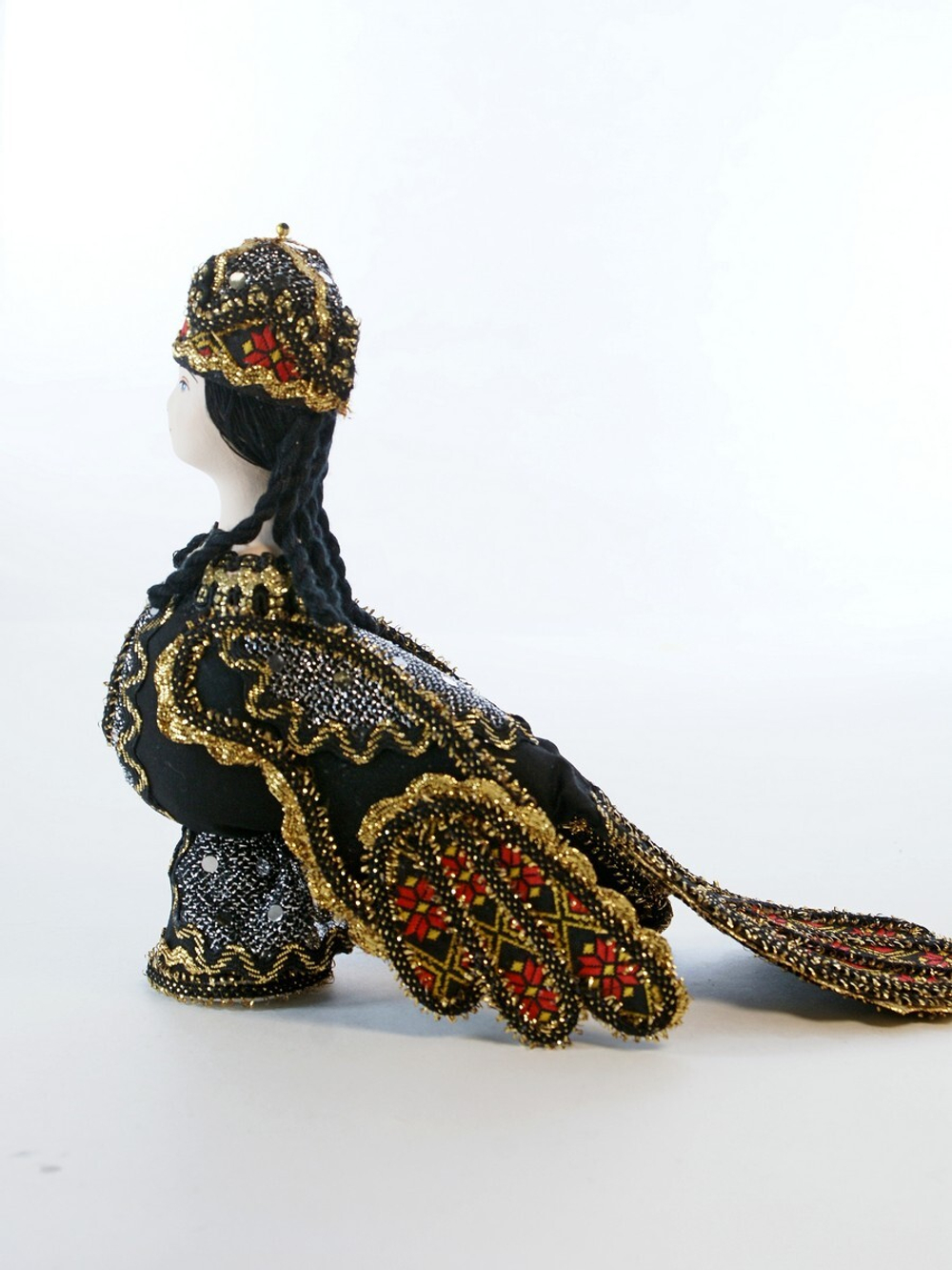 Кукла коллекционная Птица Сирин.