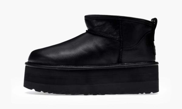UGG Classic Ultra Mini Platform Boot WMNS "Black Leather"