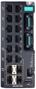 Коммутатор управляемый MOXA EDS-4012-4GC-LV