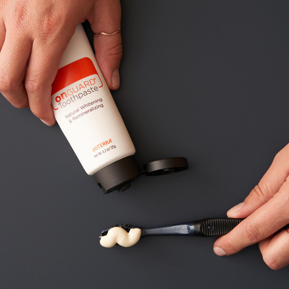 doTERRA «On Guard» Natural Toothpaste, отбеливающая зубная паста, 125 гр (PROMO)