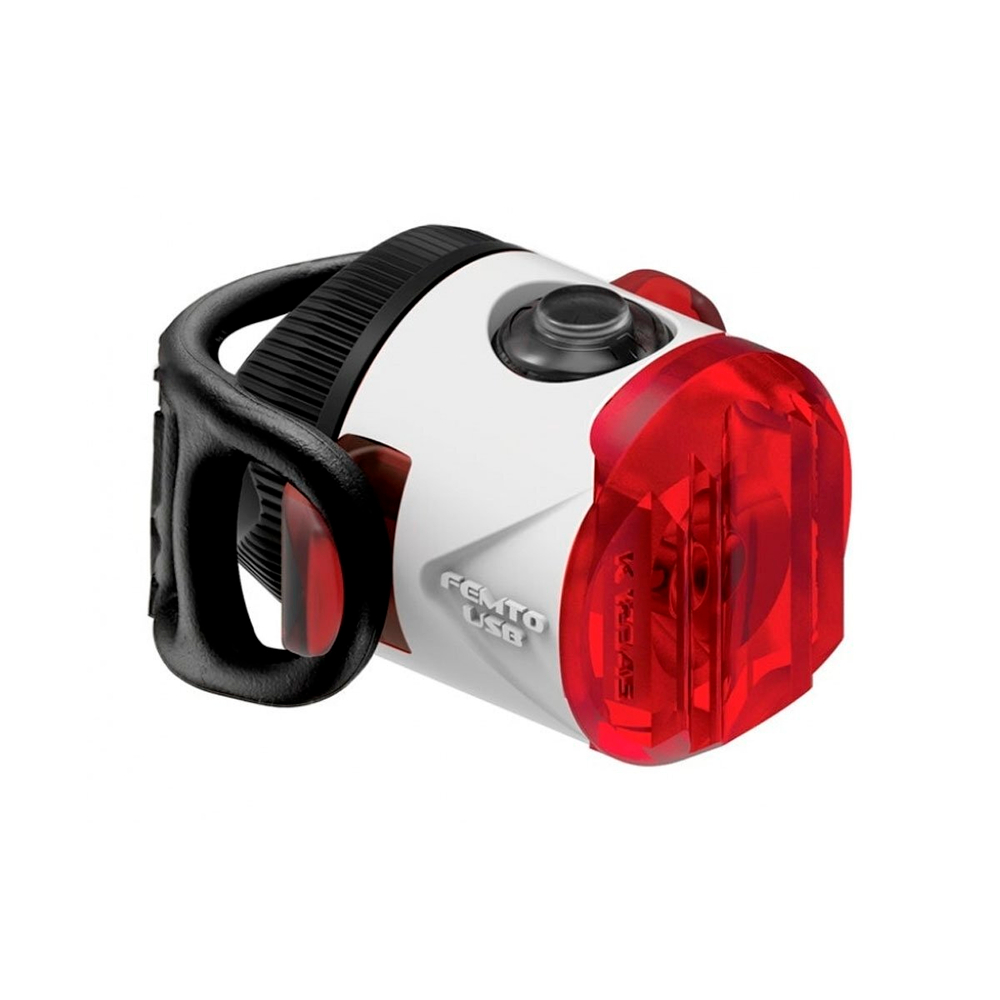 Фонарь задний Lezyne Femto USB Rear White — One Size 1-LED-31R-V107
