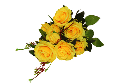 Букет роз с бутончиком