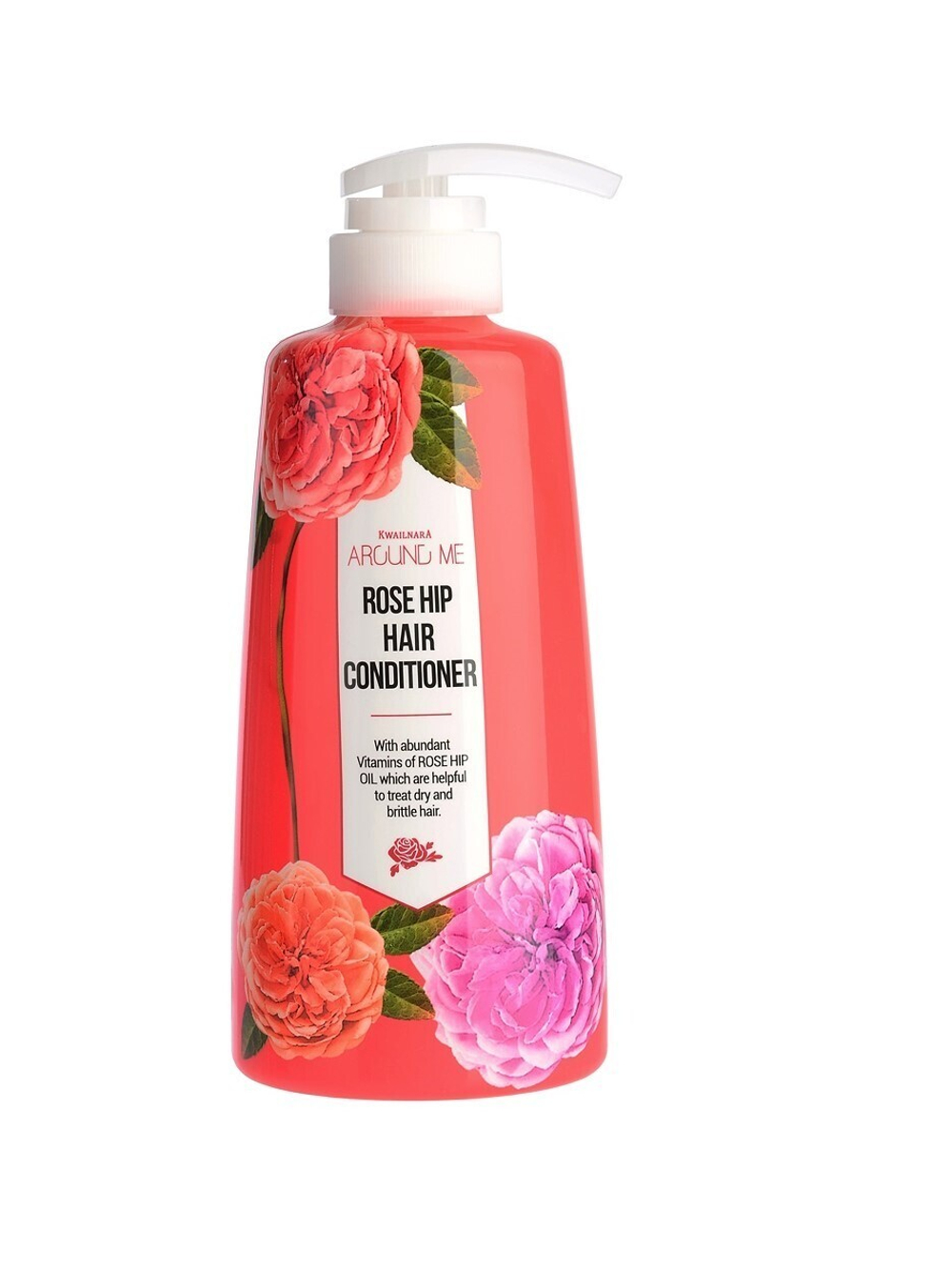 Welcos Around Me Rose Conditioner кондиционер для волос с маслом шиповника 500мл. С\Г 12.2023