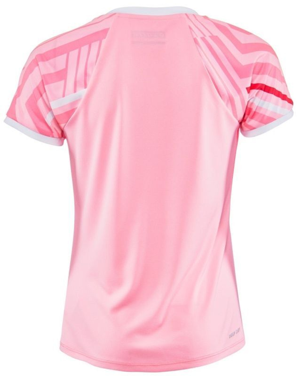 Футболка для девочки теннисная Lotto Top Ten G II Tee Printed PL - vivid rose/sweat rose