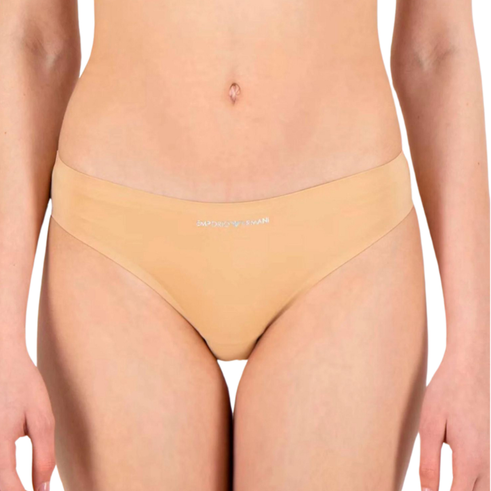 Женские трусы брифы набор из 2 штук (телесные) Emporio Armani 163334_CC284 09670